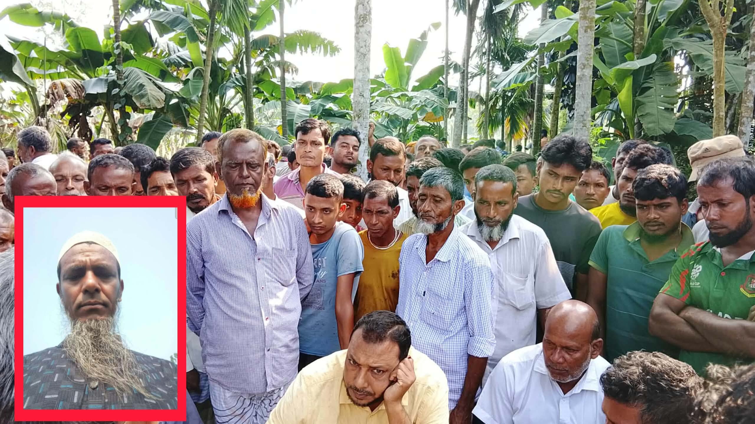 দেবীগঞ্জে নিখোঁজের ১২ ঘণ্টা পর পুকুরে মিলল বৃদ্ধের মরদেহ